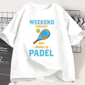 Sanrio | Trendy Padel Tennis Graphic Tee Casual Sports Style Summer Fashion T-Shirt Harajuku Streetwear O-Neck Short Sleeve Tops