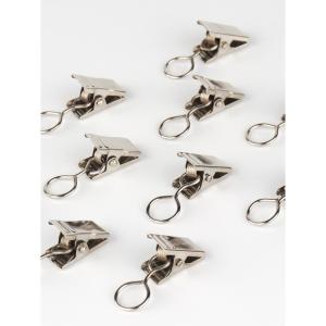 Iron Flat Vintage Curtain Clamp Hooks Metal