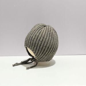 Mũ Len Trẻ Em Hàn Quốc Mùa Thu Đông Có Dây Buộc Tai Ấm Áp Màu Trơn Đa Năng Cho Bé Trai Và Bé Gái Mũ Len Trẻ Em