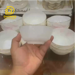 Bát ngọc ăn cơm USA DHOME bát ăn cơm cao cấp Sứ Ngọc không chì nung khử 1600 độ