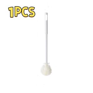 Silicone Cup Brush Foldable Brush Head Long Handle Bottle Scrubber For Glass Cup Drink Bottle Kitchen Household Cleaning Tool