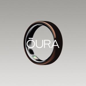 Oura Ring 5 Brushed Silver - (Size 6 -13) Smart Ring for Health Sleep Fitness and More - Size First with Sizing Kit