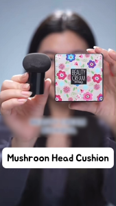 【SG STOCK】Mushroom Head Foundation Cushion BB Cream Flawless Lightweight Full Coverage Foundation Long Lasting