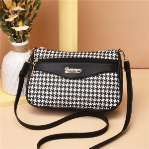 Túi Đeo Chéo Kẻ Caro Thời Trang Cho Nữ Túi Đeo Vai Đơn Họa Tiết Chần Bông Thường Ngày Túi Mềm Nhỏ Gọn Cho Thanh Thiếu Niên