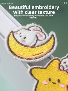 Cartoon Embroidery Self-Adhesive Patch No-Sewing