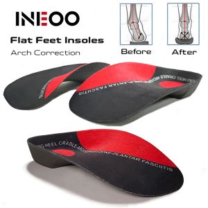 INEOO 1Pair Orthopedic Insoles XO-Legs Orthotics Flat Foot Health Sole Pad For Shoes Insert Arch Support Pad For Plantar Fasciitis Feet Care