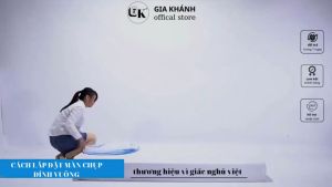màn chụp tự bung đỉnh vuông 2 cửa thương hiệu gia khánh mùng chụp cao cấp mẫu mới 2023