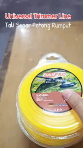 DASPRO Trimmer Line Senar Mesin Rumput 2.4mm x 50m Anti Putus / Tali Potong Rumput