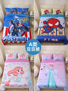 Aiesha Spiderman Childrens Air Conditioner Quilt Cool Thin Summer Lightweight Machine Washable Soft Polyester Fiber Fill