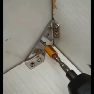 New..!!! 4 PCS BRACKET SIKU  SUDUT TRAPESIUM - PLAT STAINLES STEEL ANTI KARAT + SEKRUP - Bisa COD