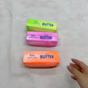 UNRAION Squishy Gradient Butter Quick Rebound Release Stress Relieving Toy