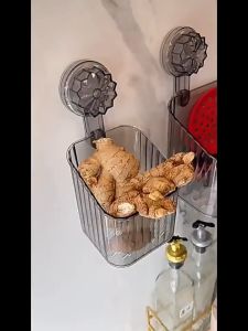 Kệ Đựng Đồ Đa Năng Hút Chân Không Giá Để Đồ Treo Tường Không Khoan Đục Chịu Tải Lớn Thiết Kế Hiện Đại