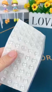 150pcs/3sheets Peredam Bunyi Pintu Bumper / Bantalan Silikon Pintu Kabinet / Peredam Suara Absorpsi Getaran Pintu