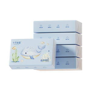 SHI YUE JIE JING | Soft and Moisturizing Baby Tissues with Probiotics