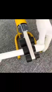 600W เครื่องเชื่อมท่อ PPR PE PB เครื่องเชื่อมท่อแป๊ปงานวิศวกรรมพลังน้ำเครื่องเชื่อมท่อไฟฟ้า พร้อมหัวเชื่อม 20-32mm