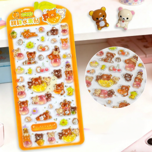 CHUGE | 3D Sticker Fun Engraving Stationery Decor DIY Crystal
