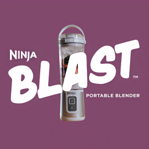 [Ninja Portable Blender USB-C Rechargeable]  530ml BPA Free Crushes IceCordless Smoothie Maker for Travel & Gym