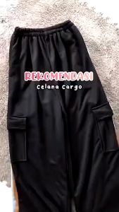 JOOY SWEET PANTS: Celana Cargo Panjang Wanita & Celana Kulot Jogger