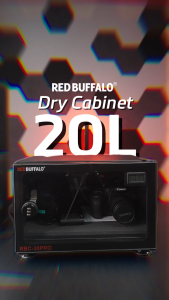 RED BUFFALO RBC-30PRO DRY CABINET 20L WITH LCD DISPLAY COMBINATION LOCK FOR CAMERA MULTI DEVICE STORAGE DRY BOX