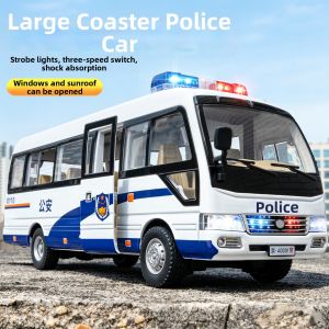 Large Alloy Police Car Toy Model