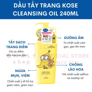 Dầu tẩy trang Kose Softymo Cleansing Oil 240ml nội địa Nhật