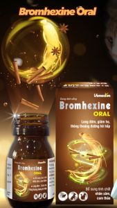 Vemedim Bromhexine Uống Hỗ trợ về Hô hấp giúp Giảm Ho Long Đờm cho Chó Mèo - Chai 30ml