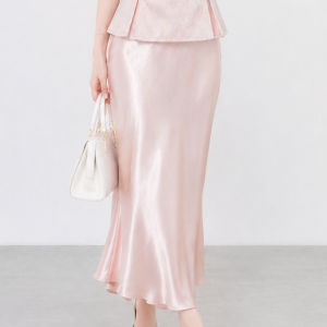 La Chapelle Junior | New Chinese Style Embroidery Set Satin Fish Tail Skirt