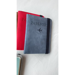 Ví da đựng passport nhiều ngăn đa màu sắc bao da hộ chiếu PU cao cấp chống thấm nước -LUMBL