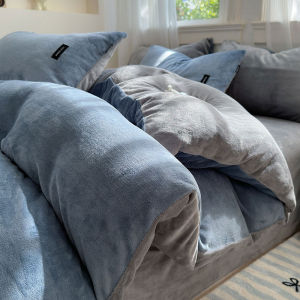 JIFANPAUL | Thickened Thermal Flannel Bedding Set