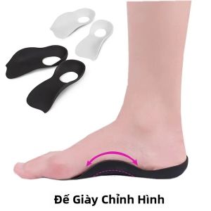 1 Cặp Đệm Hỗ Trợ Đế Chân Đệm Hỗ Trợ Vòm Đế Giày EVA Giảm Chấn Thoải Mái Phù Hợp Để Đeo Hàng Ngày Hỗ Trợ Chỉnh Hình Bàn Chân