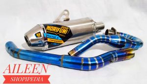 KNALPOT NORIFUMI ROKET 4 COMPETITION FOR KLX-DTRACKER-CRF-WR-VIAR MOTOR