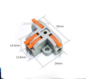 Konektor Kabel T Wire Connector KTV4 Penyambung Kabel KTV 4 model T 2
