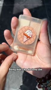 Bảng Phấn Mắt 4 Màu COLORKEY Phiên Bản Ice Cream Ngọt Ngào Thời Thượng 4g