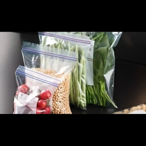 200PCS Plastic Zipper Pouches Sealing Bag Thick Resealable Bags for Food Storage Candy Jewelry Pack