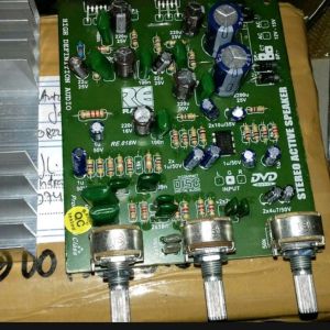 kit Rangkaian amplifier speaker aktif TDa 2030 stereo