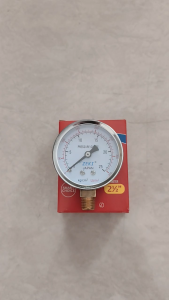 Japan Pressure Gauge 25BAR Menometer Boiler Setrika Uap / Alat Ukur Tekanan Angin Body Besi 25Bar