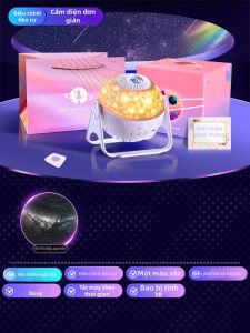 SECHEN | Đèn Đêm Chiếu Sao 3D Động