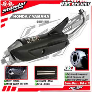 Knalpot COPY Tzm project Mio sporty Mio j Mio smaile Mio gear Mio z Mio m3 Mio gt Mio soul Mio soul karbu Fino 125 X ride All series yamaha
