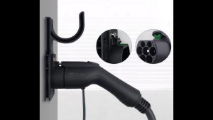 Giá để đầu sạc giá bảo vệ đầu sạc giá thu gọn dây sạc dành cho xe điện Wuling Hongguang Mini EV