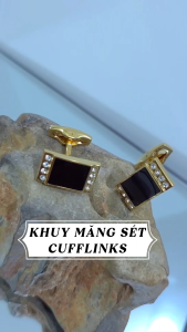 Khuy măng sét - Cufflink cao cấp lịch lãm và sang trọng đẳng cấp QT2000
