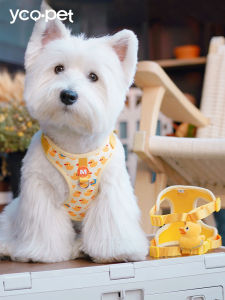 YCQPET | Adjustable Waterproof Chest Harness for Small Pets