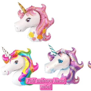 Unicorn foil Balon Mini Karakter Unicorn mini
