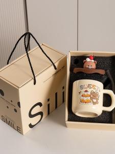 Cốc Cà Phê Gốm Sứ Hình Gấu Bông Phong Cách Pháp Cốc Đựng Sữa Đơn Giản Cho Cặp Đôi Học Sinh Nam Quà Tặng Sinh Nhật Có Ý Nghĩa