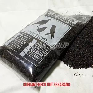 Biji Sawi Bersih 1 Kg Pakan Burung Love Bird Kenari Prakit KEMASAN PREMIUM