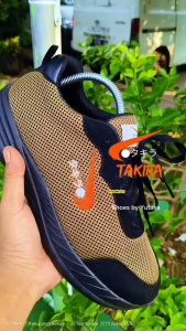 sepatu Lari Sepatu Casual Running Sepatu Sneakers Pria Olahraga Sport Shoes merk TAKIRA warna hitam