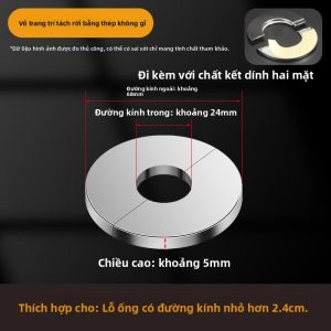danxilu | Bộ Bọc Vòi Nước Trang Trí Kích Thước Lớn Màu Xám