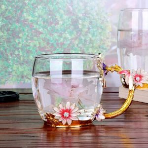 Elegant Ladys Enamel Cup