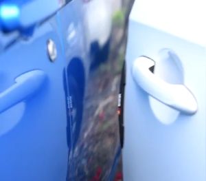 (SUZUKI) 4PCS Anti Collision Strip Car Door Side Anti Scratch Protector Swift Ertiga Alfo SX4