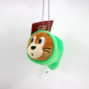 Tom And Jerry Cat And Mouse Plush Toys Keychain Bag Mobile Phone Cute Multi-Function Hanging Ornament Polyester Fiber Filled