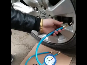 ready stock COD Premium Car Tire Air Pressure Inflator Gauge with indicatorUniversal Premium Car Tire Air Pressure Inflator Gauge With Indicator Air Gun For Air Compressor
